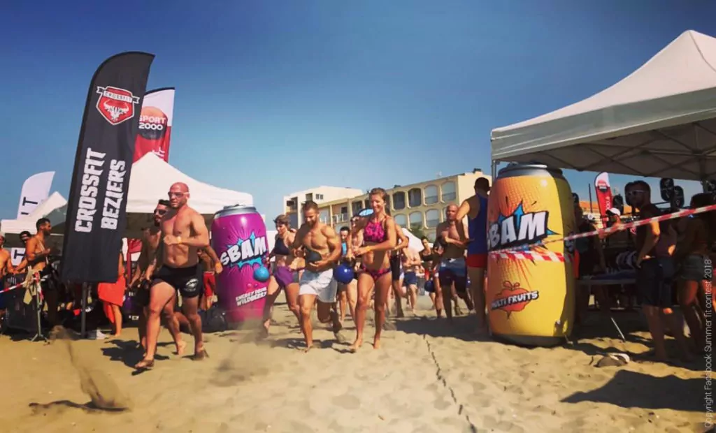 canette gonflable Sbam 2m summer fit contest graud du roi 2018