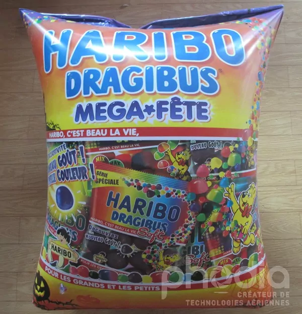 paquet dragibus haribo géante gonflable plv magasin