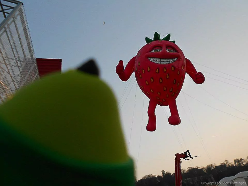 fraise gonflable oasis 8m hélium