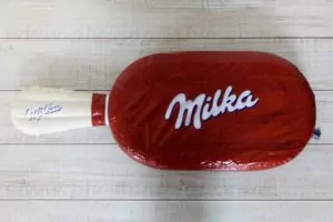 batonnet de glace milka géant gonflable avec impression quadri