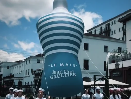 parfum jean paul gaultier gonflable